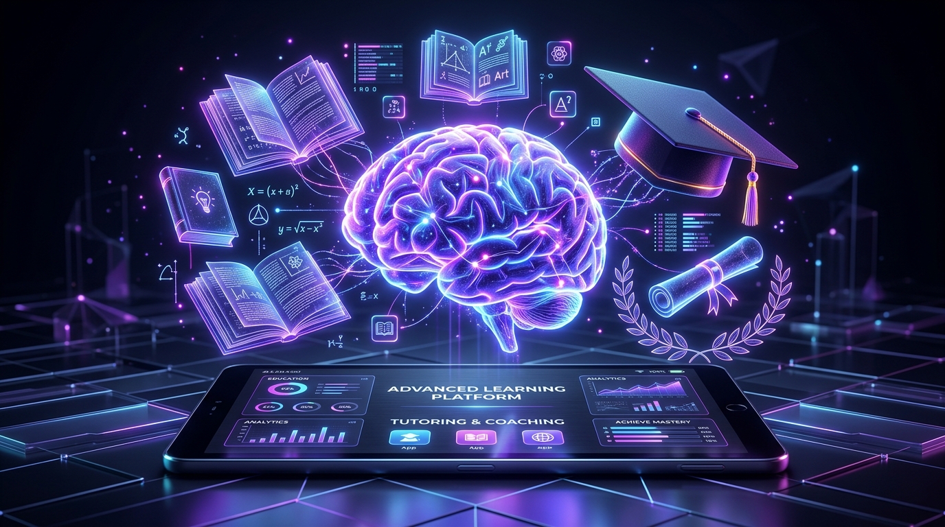 Tutoring and Coaching concept art